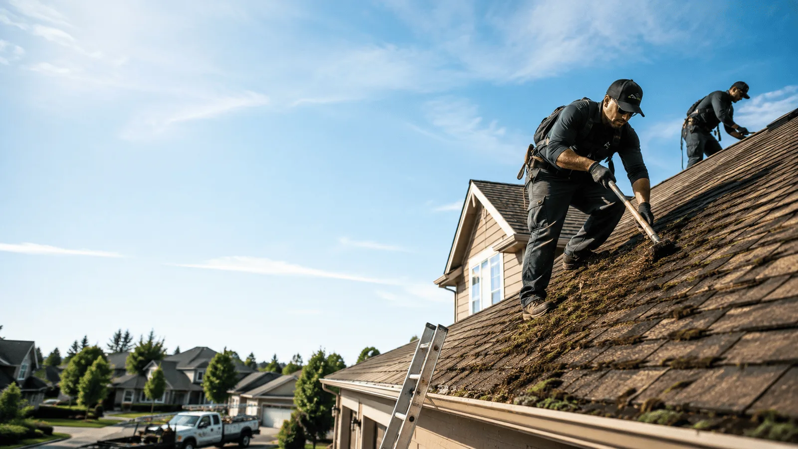 Roof Moss Removal in Zelienople, PA near me